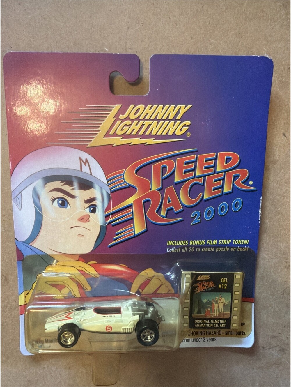 Johnny Lightning Speed Racer 2000 Mach 5 Indy Car Includes Film Strip Cel #12
